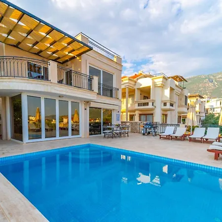 A Luxurious Sea View Villa Within Walking Distance To Town In Kalkan Kalamar